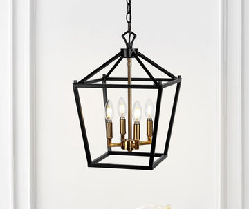 Pagoda Lantern Metal LED Pendant